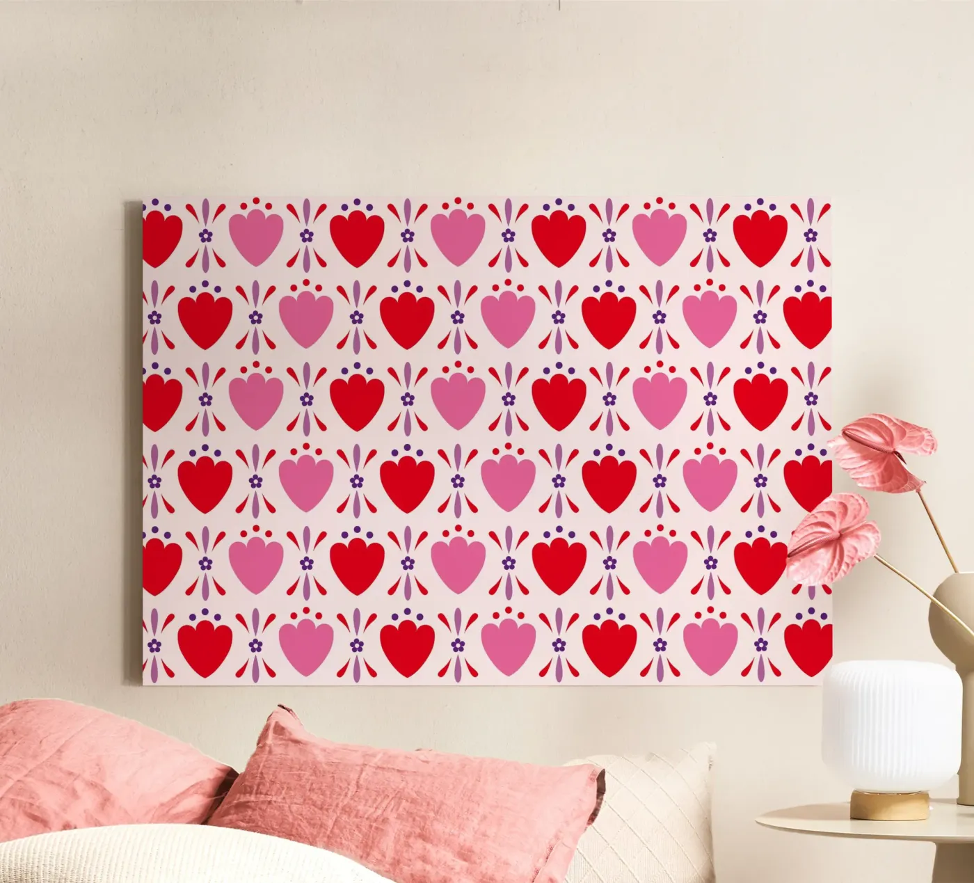 Pattern 02 canvas by Looks n Brains