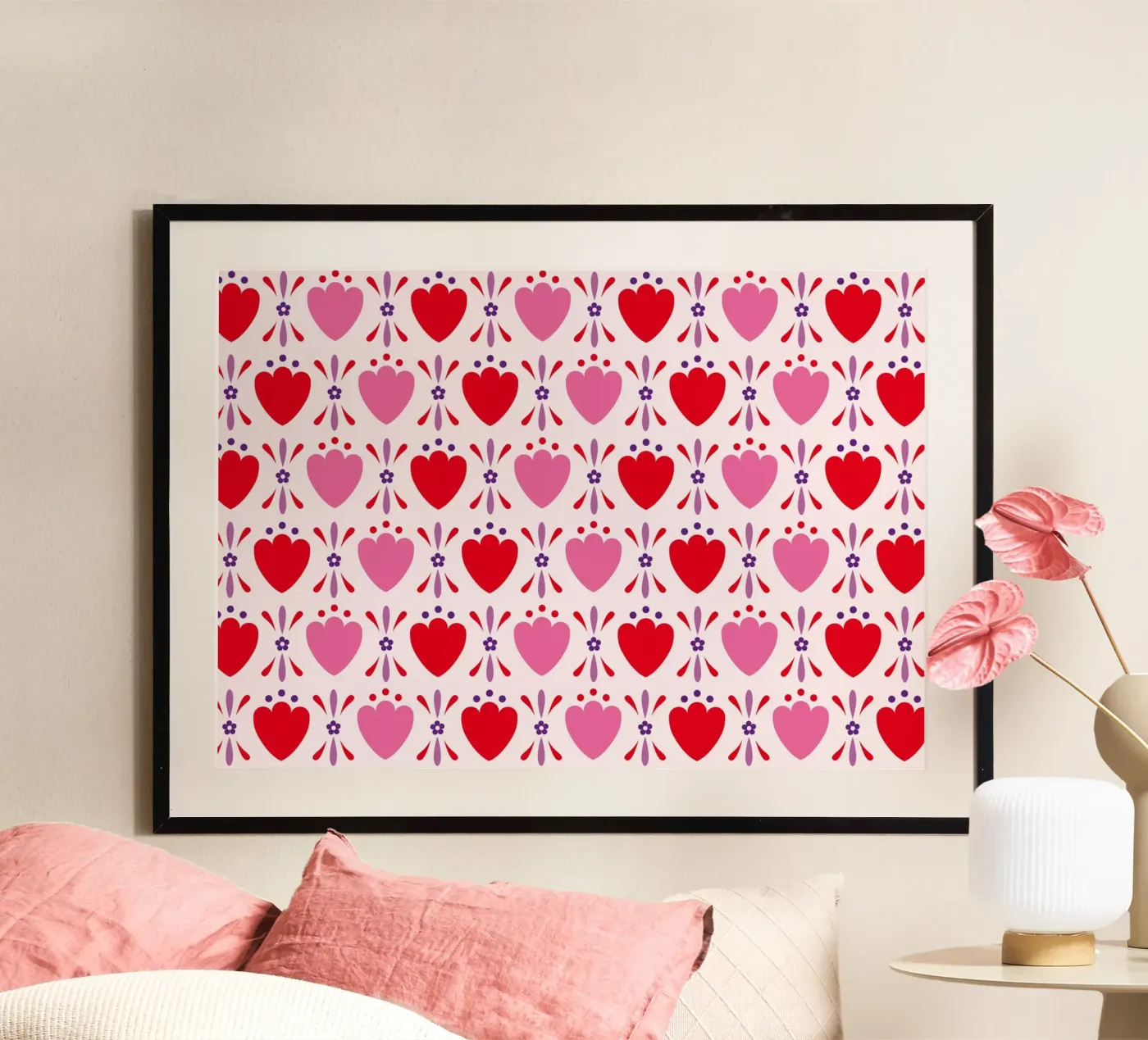 Pattern 02 Poster von Looks n Brains