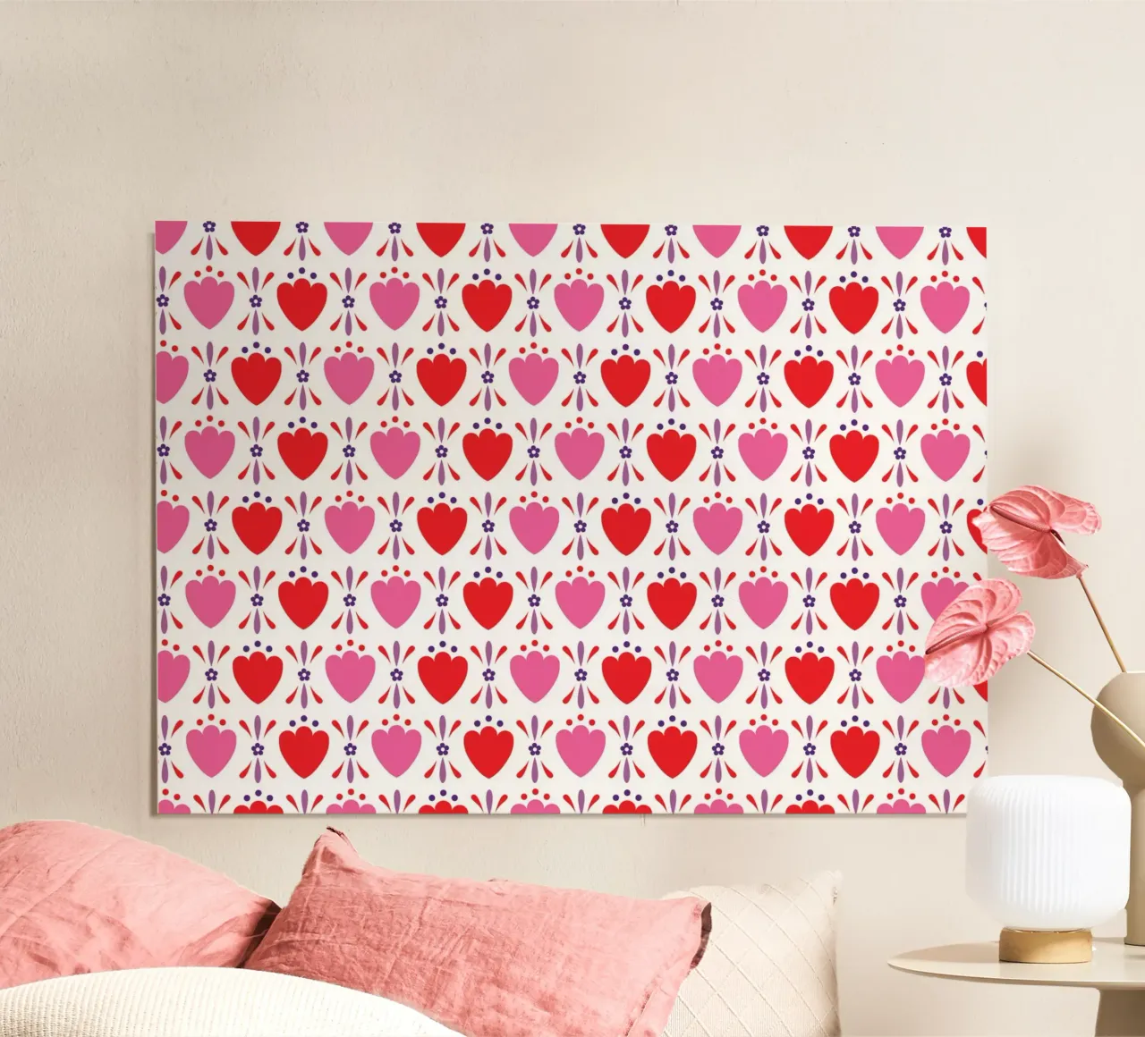 Modello 02 poster con telaio in legno da Looks n Brains