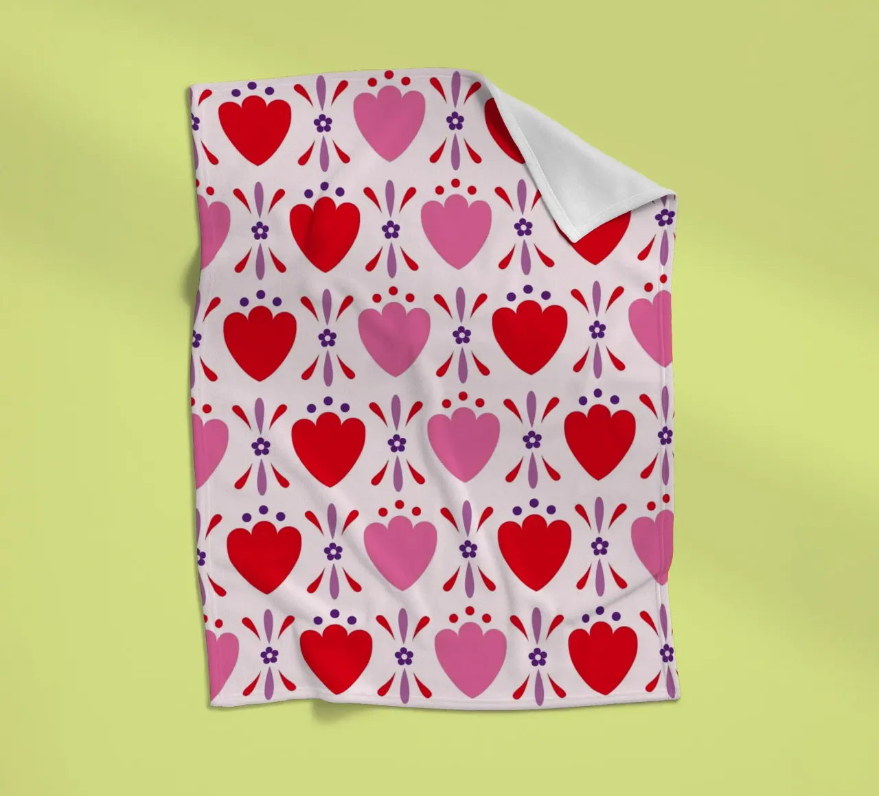 Modello 02 coperta in pile da Looks n Brains