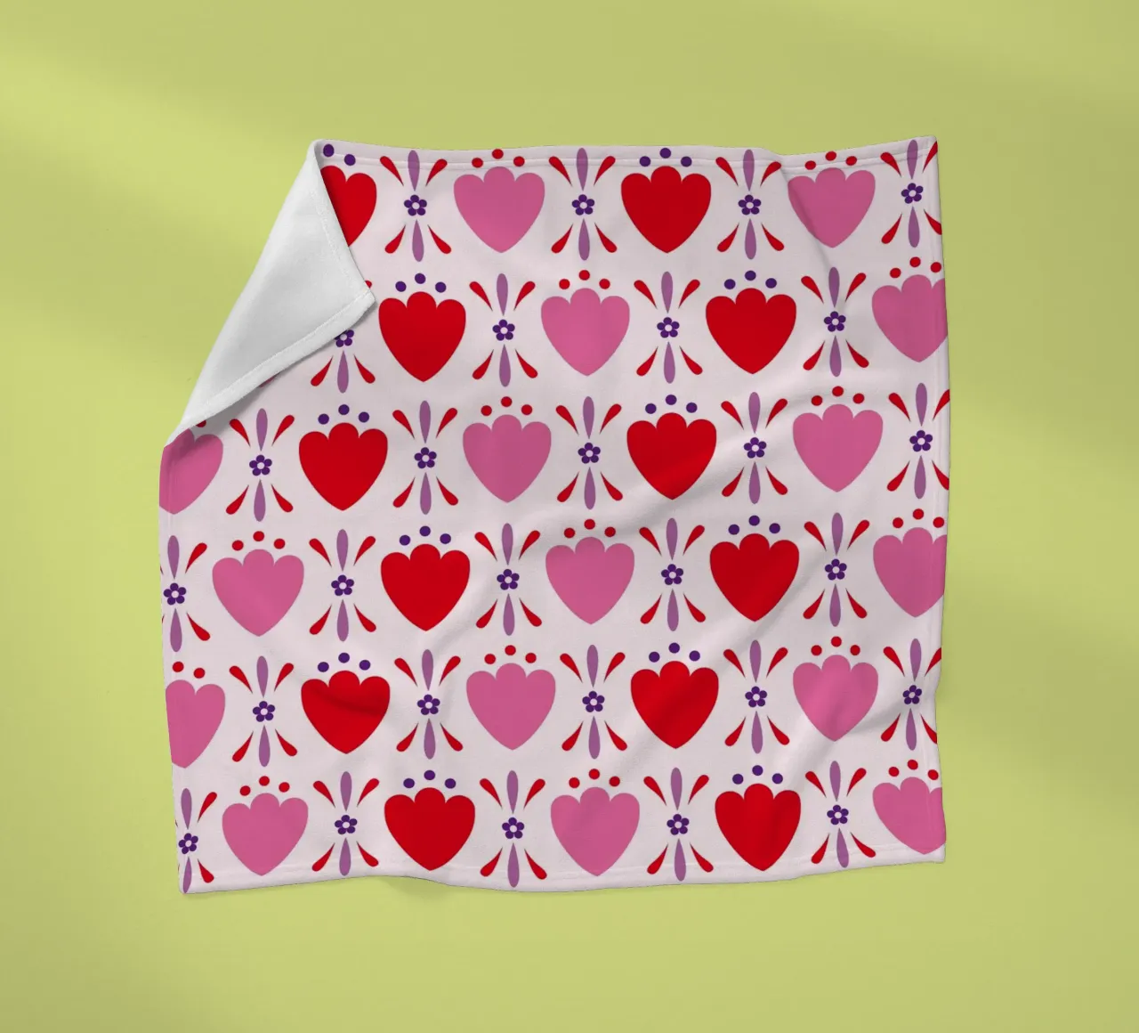 Pattern 02 fleece blanket by Looks n Brains