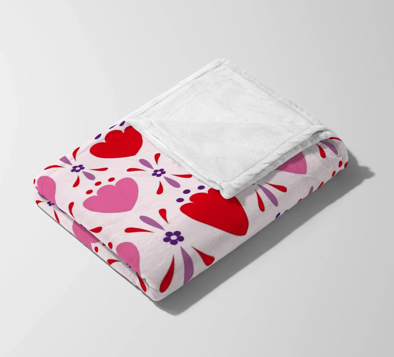 Pattern 02 fleece blanket by Looks n Brains