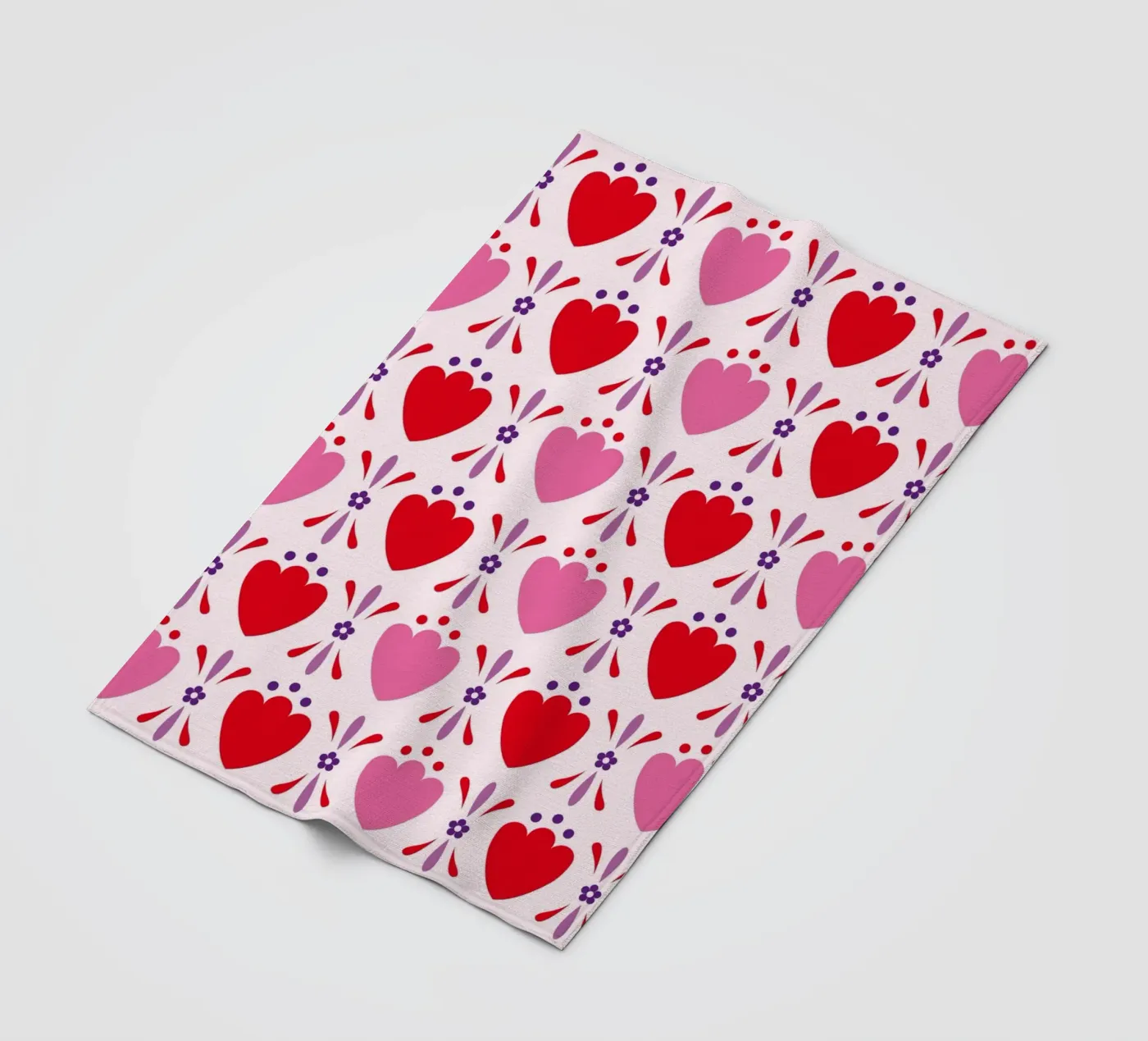 Pattern 02 plaid polaire de Looks n Brains