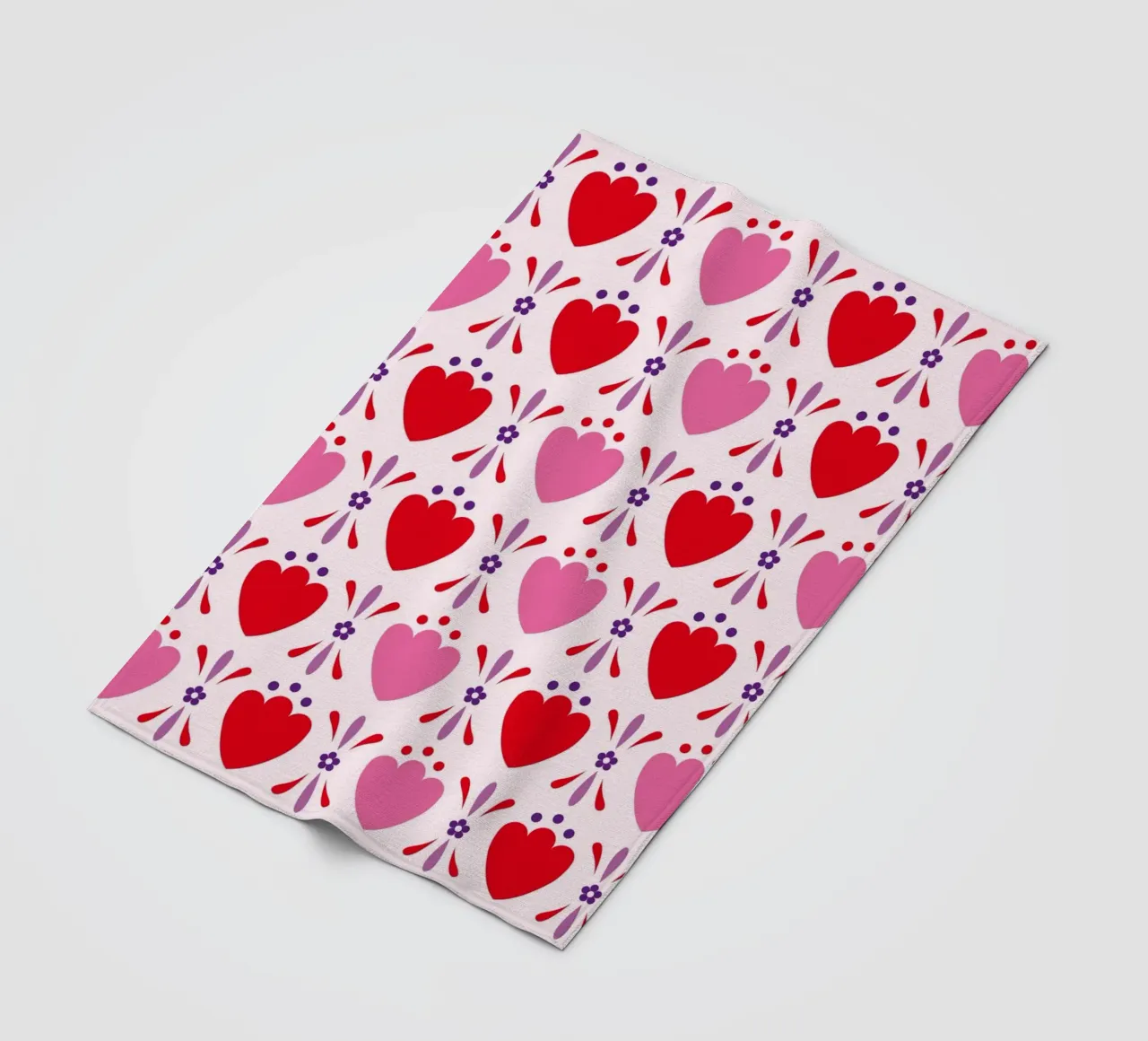 Pattern 02 fleece blanket by Looks n Brains