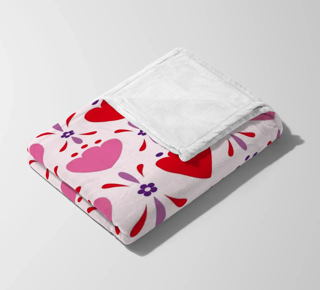 Pattern 02 fleece blanket by Looks n Brains