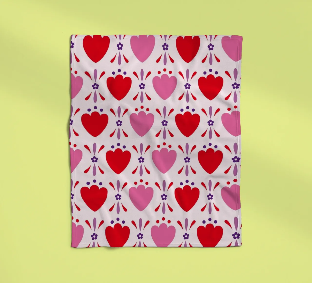 Pattern 02 fleece blanket by Looks n Brains