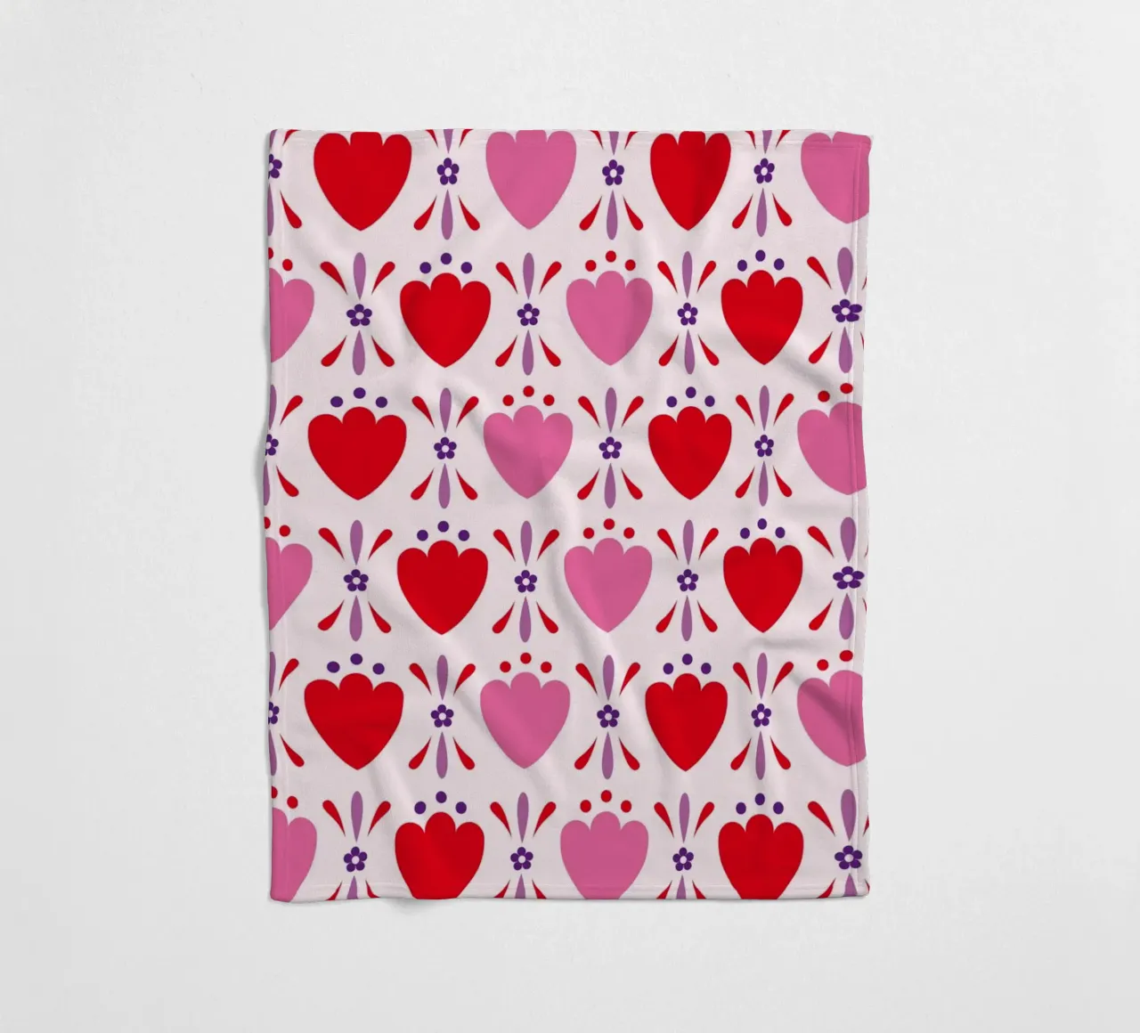 Pattern 02 fleece blanket by Looks n Brains