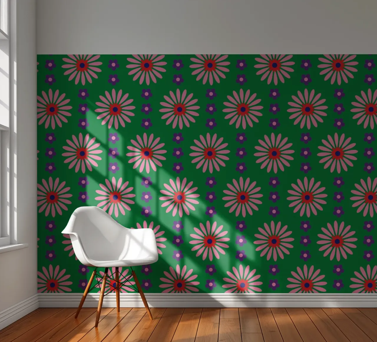 Patroon 02 fotobehang van Looks n Brains