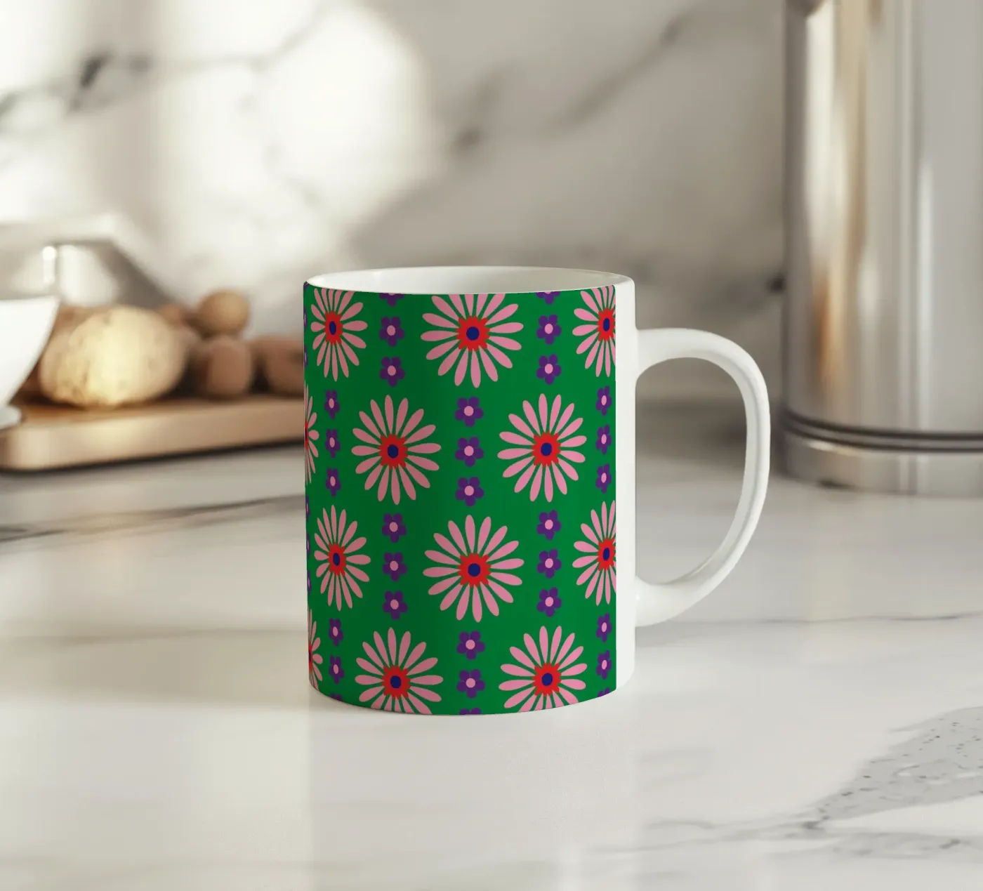 Pattern 02 tazza in ceramica da Looks n Brains