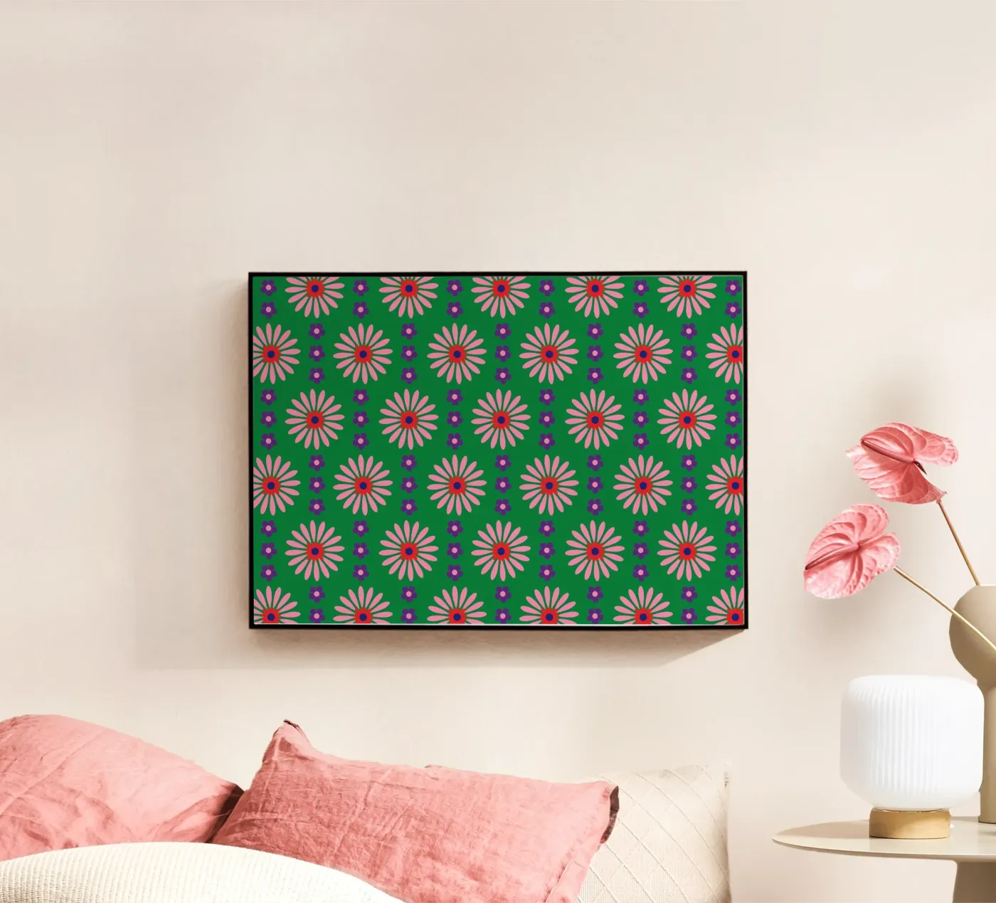 Muster 02 Acryl-Glas von Looks n Brains