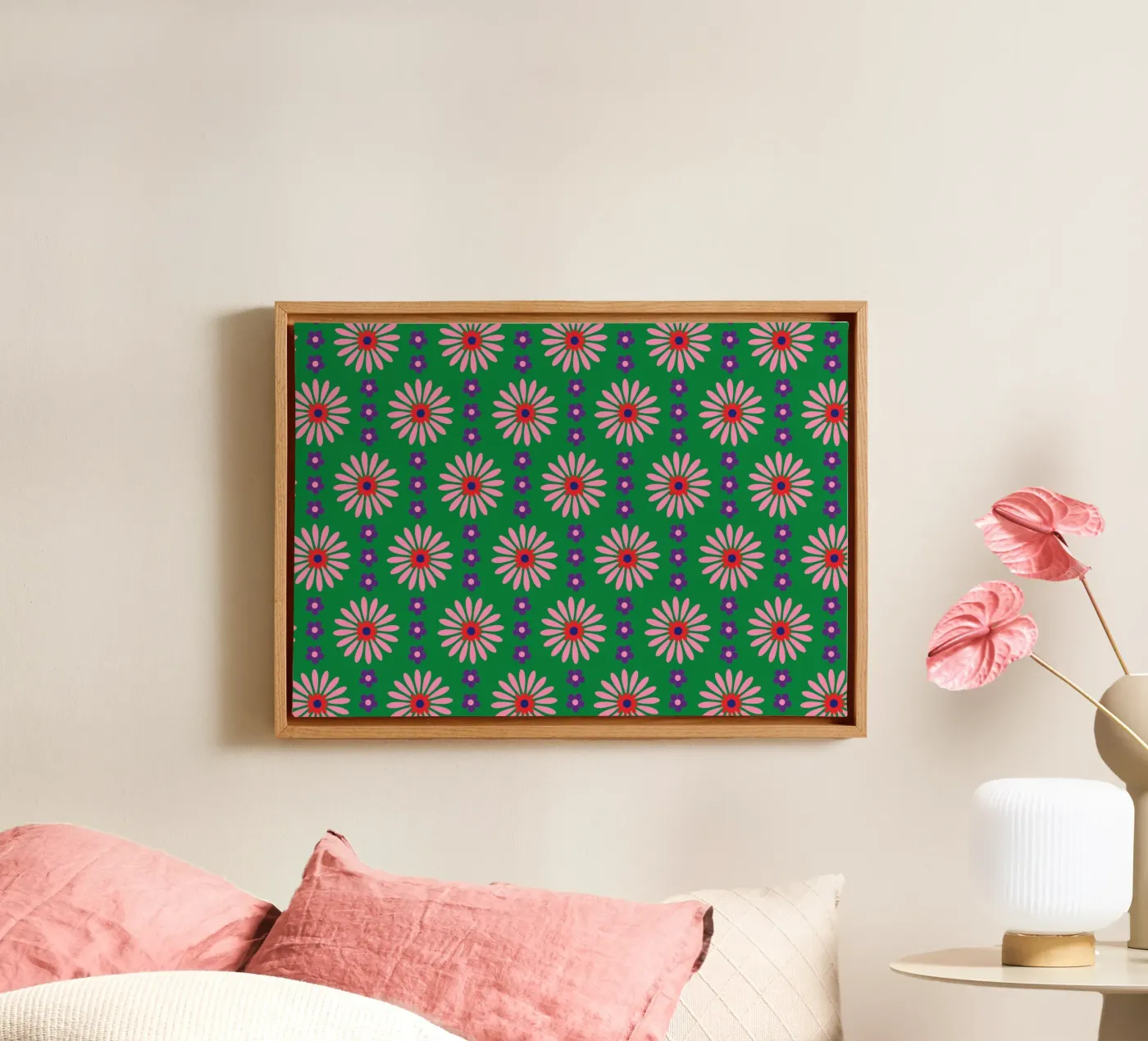 Motif 02 toile de Looks n Brains