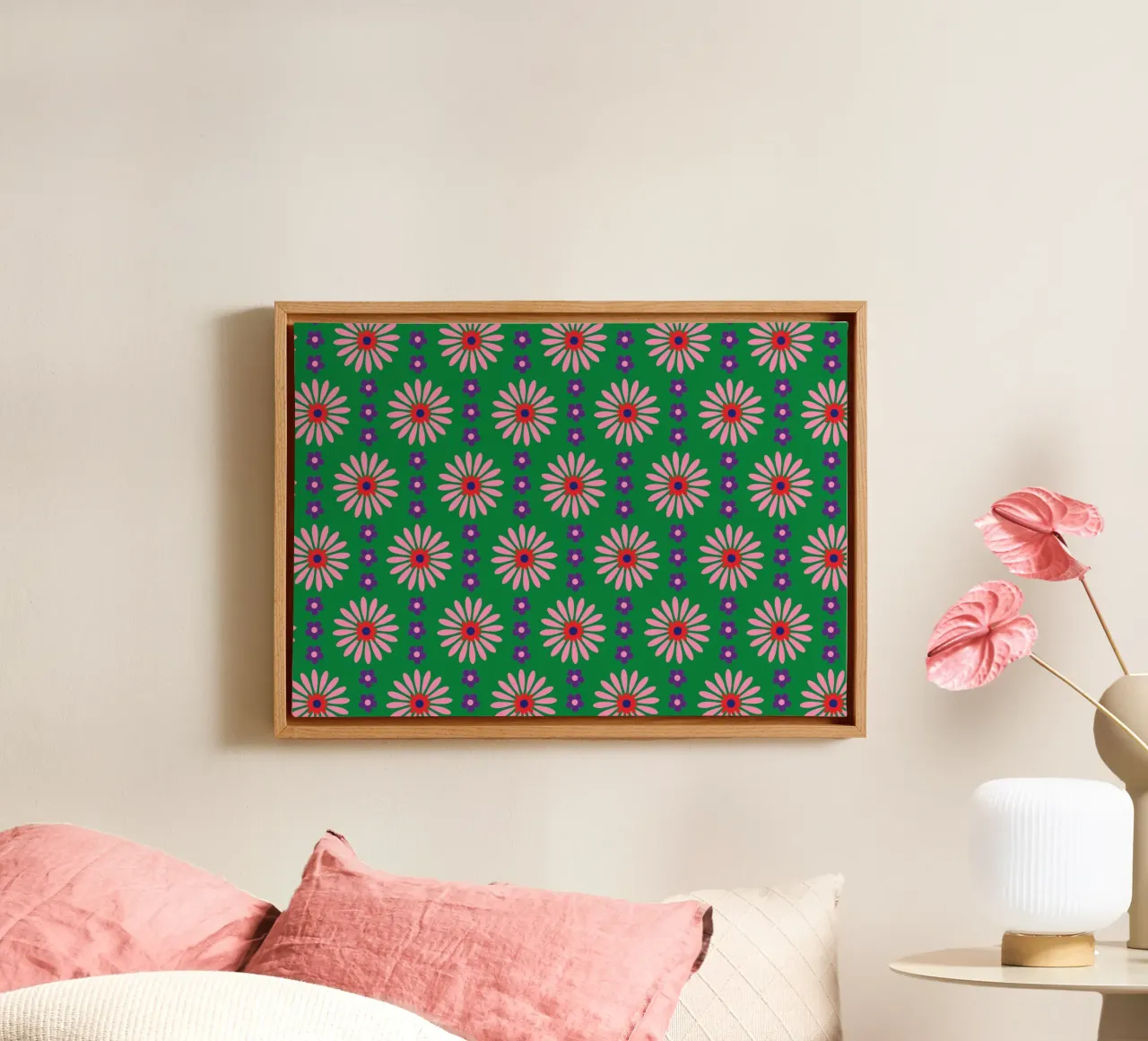 Pattern 02 canvas by Looks n Brains