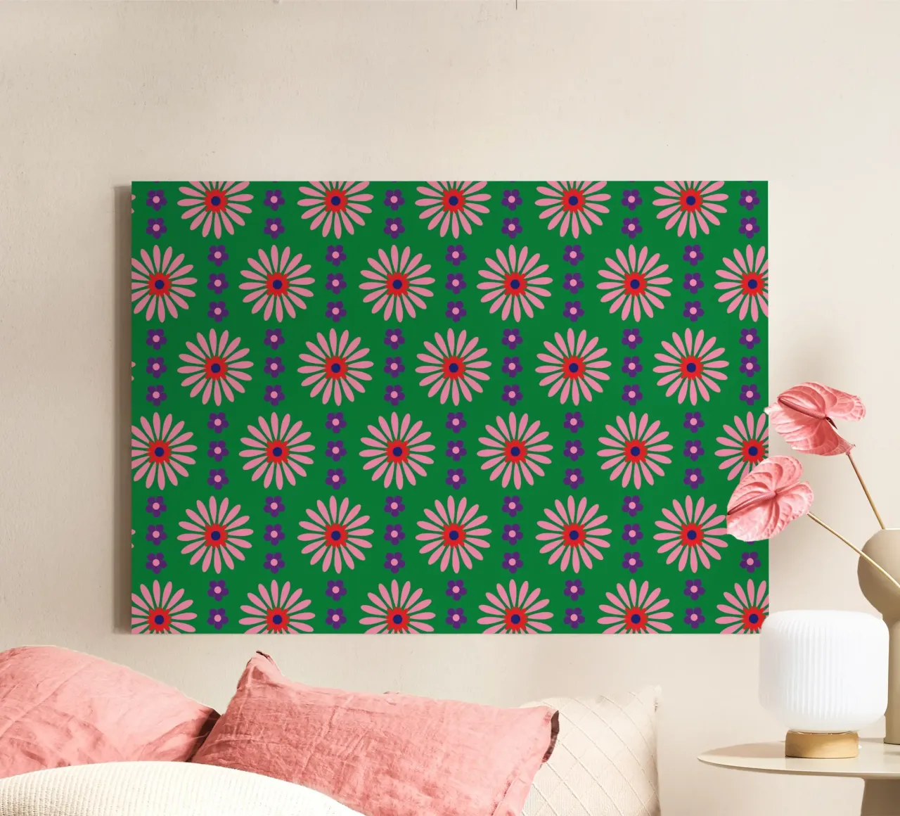 Pattern 02 canvas by Looks n Brains