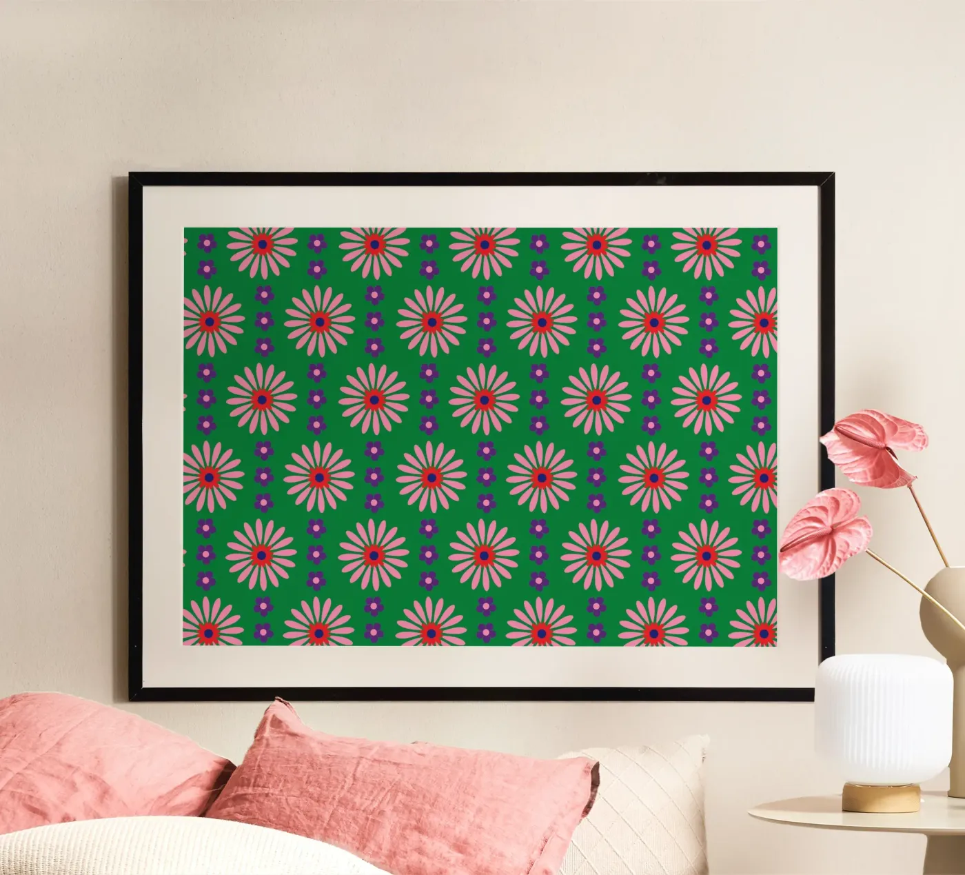 Pattern 02 poster by Looks n Brains