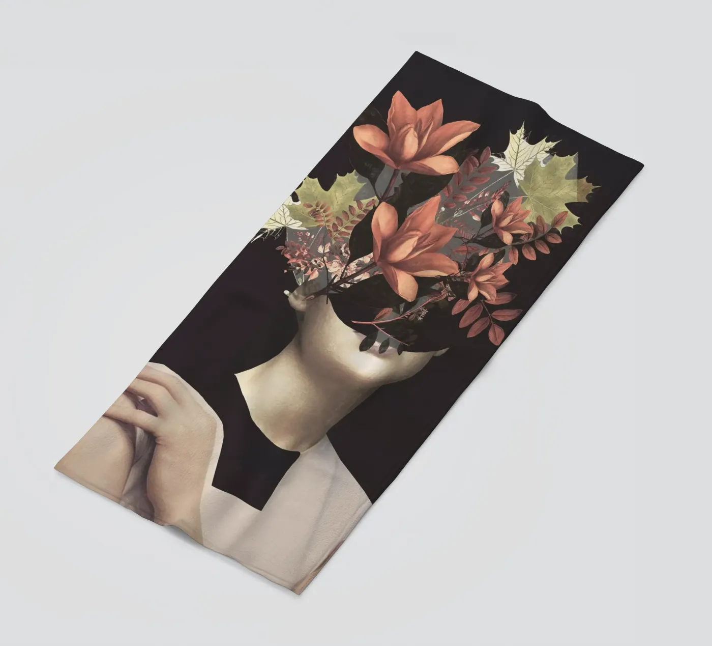 Bellezza floreale 29 telo mare da dada22