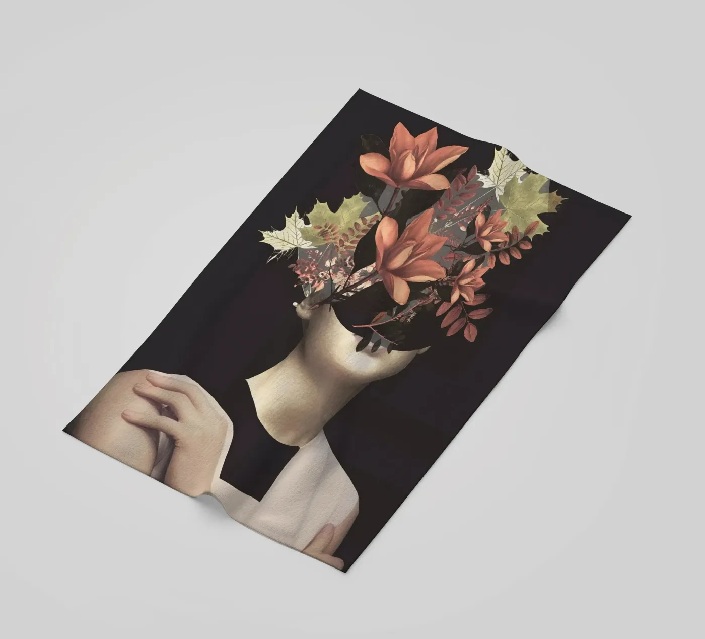 Bellezza floreale 29 telo mare da dada22