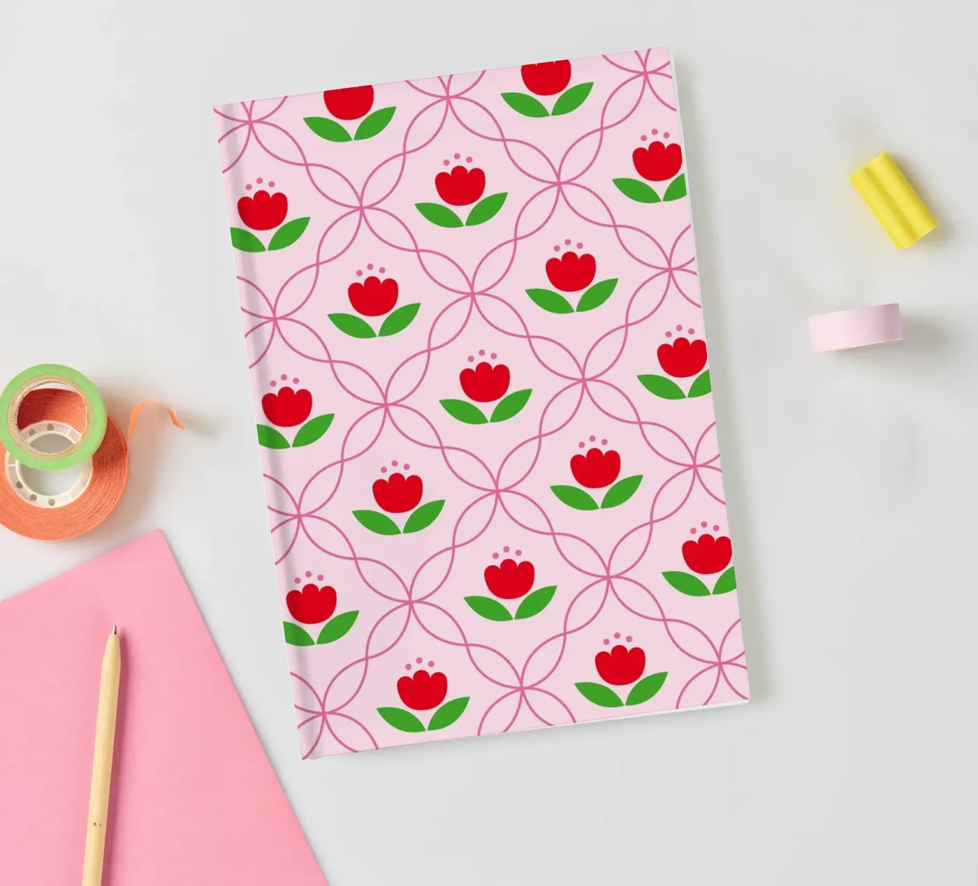 Pattern 04 notebook by Looks n Brains