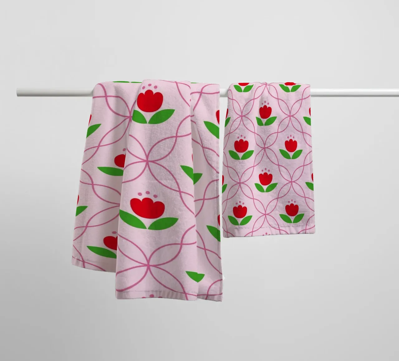 Modello 04 asciugamano da bagno da Looks n Brains