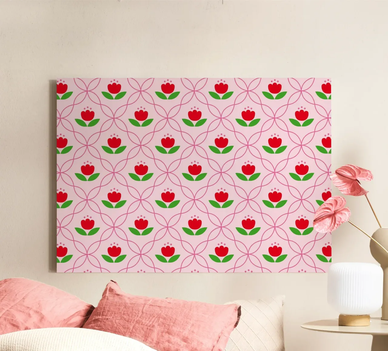 Pattern 04 canvas by Looks n Brains