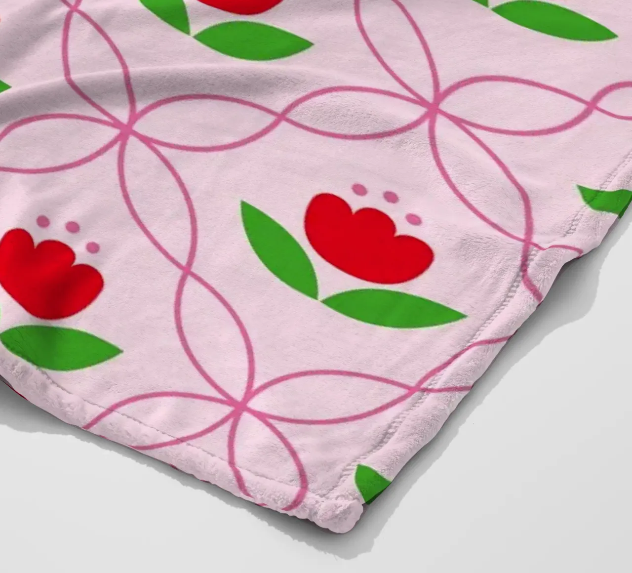 Modello 04 coperta in pile da Looks n Brains
