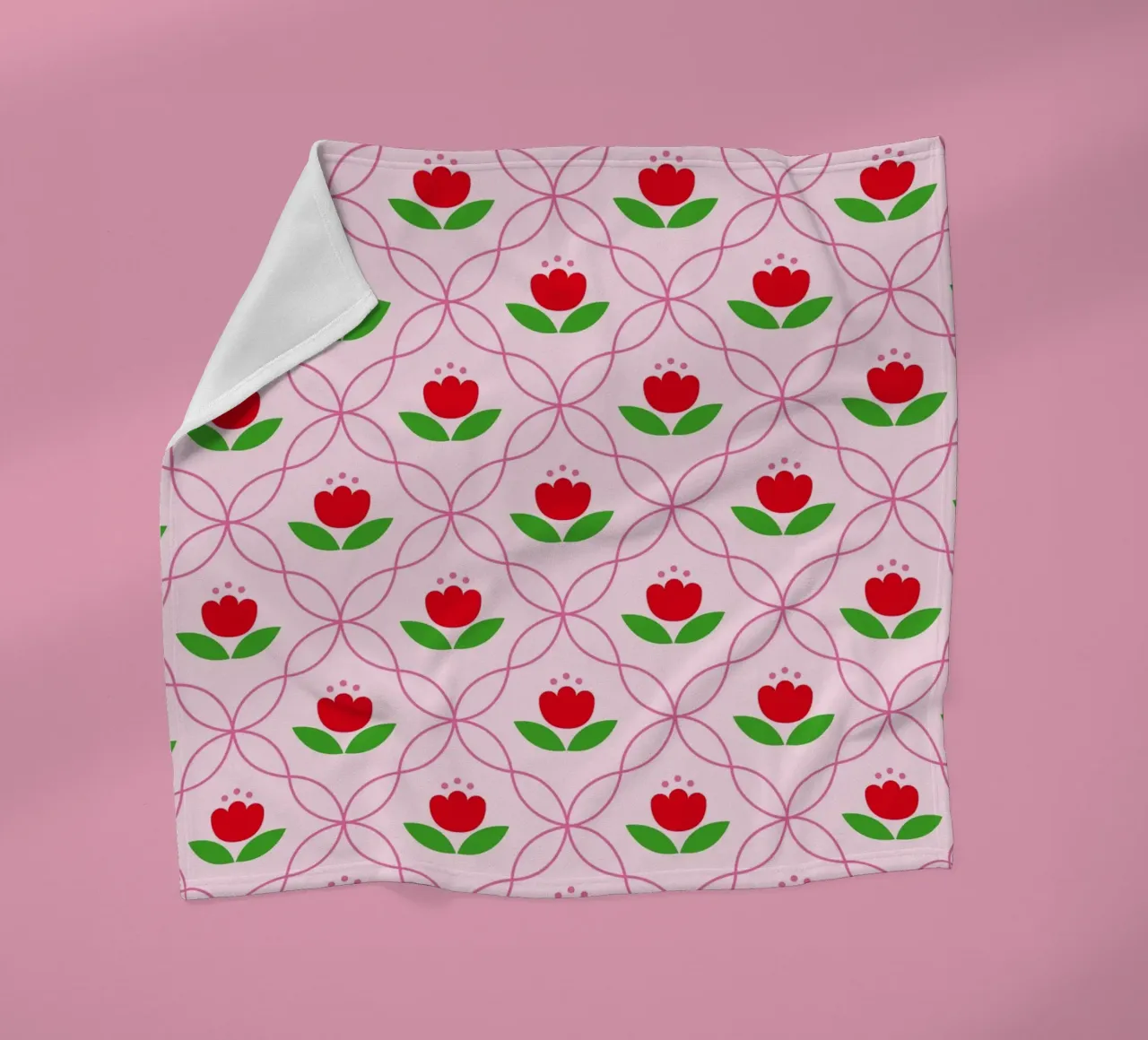 Modello 04 coperta in pile da Looks n Brains