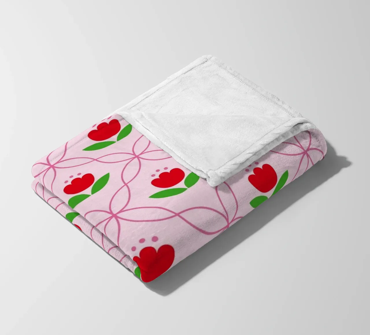 Muster 04 Fleecedecke von Looks n Brains