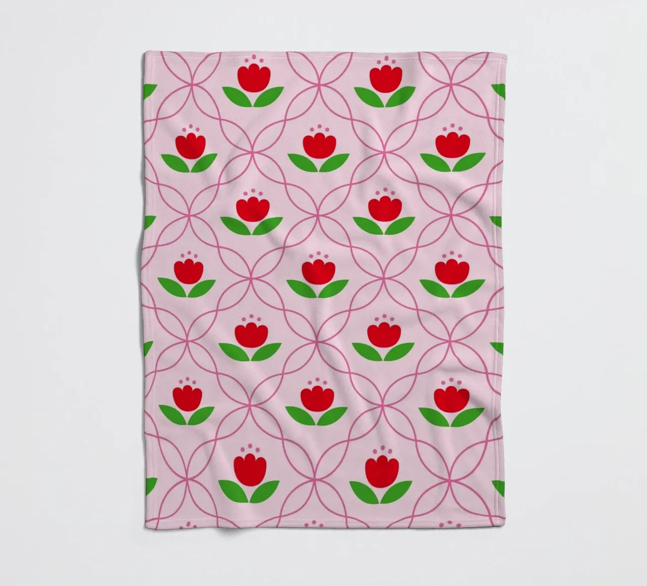 Muster 04 Fleecedecke von Looks n Brains