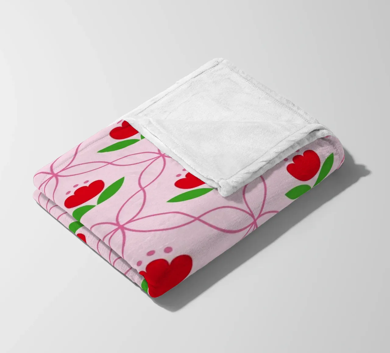Modello 04 coperta in pile da Looks n Brains
