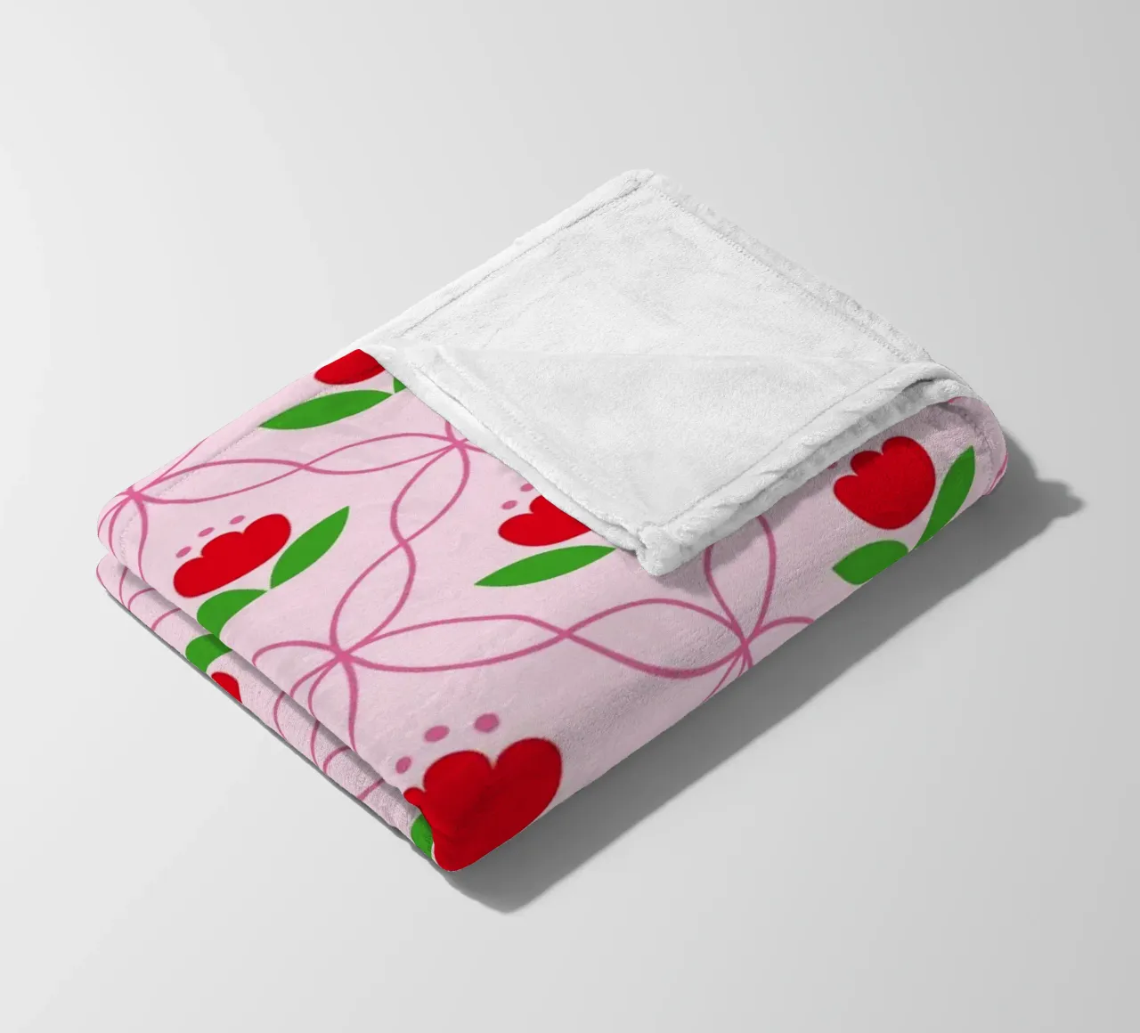 Modello 04 coperta in pile da Looks n Brains