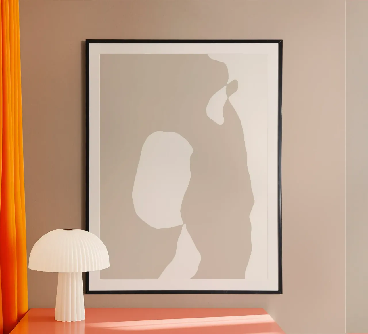 Shapes 2 | Neutral & White Minimal Abstract carta hahnemühle da sabidussi