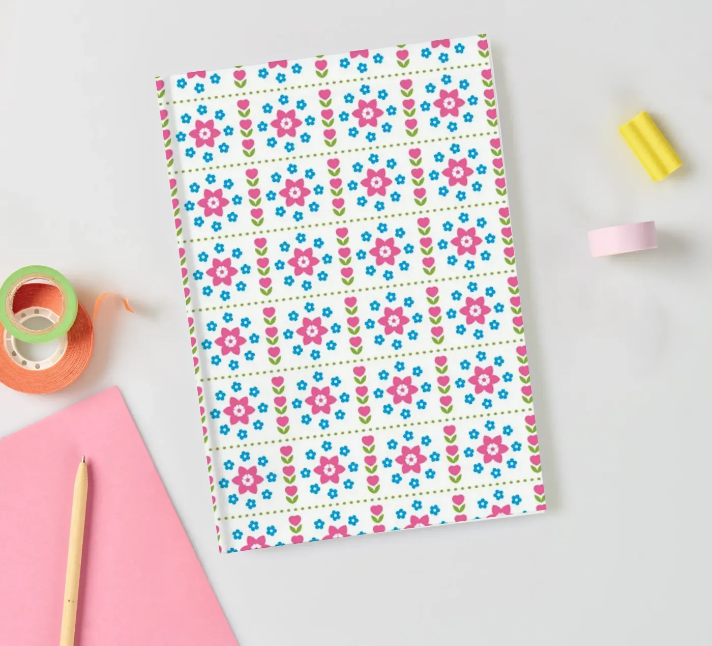 Muster 05 Notizbuch von Looks n Brains