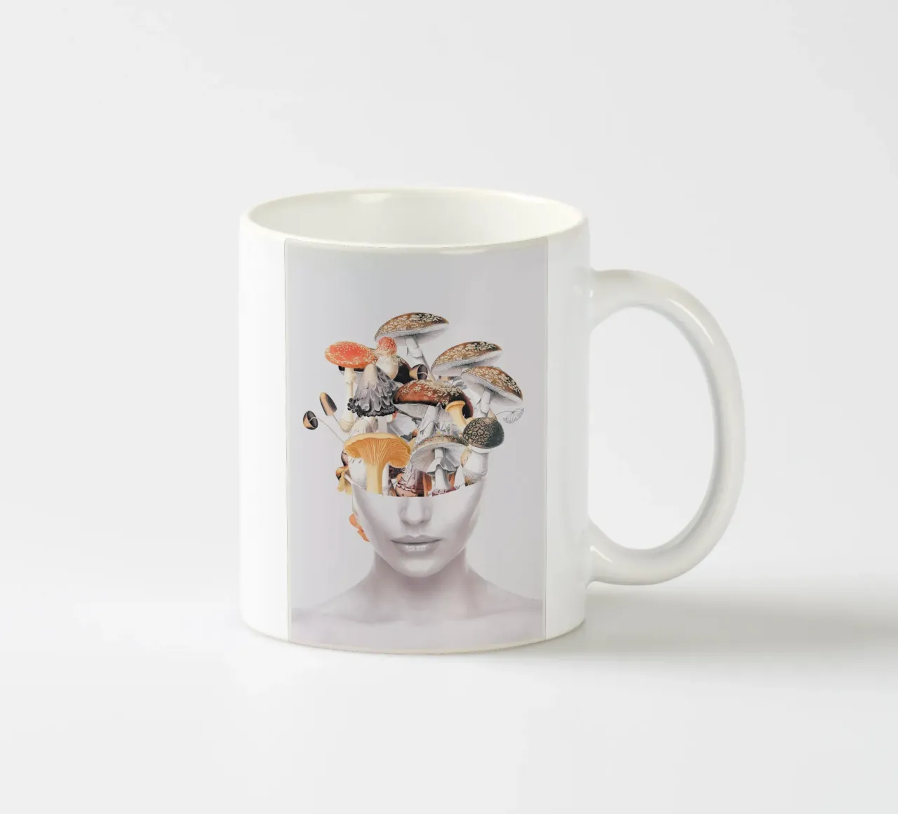Signora dei funghi 3 tazza in ceramica da dada22