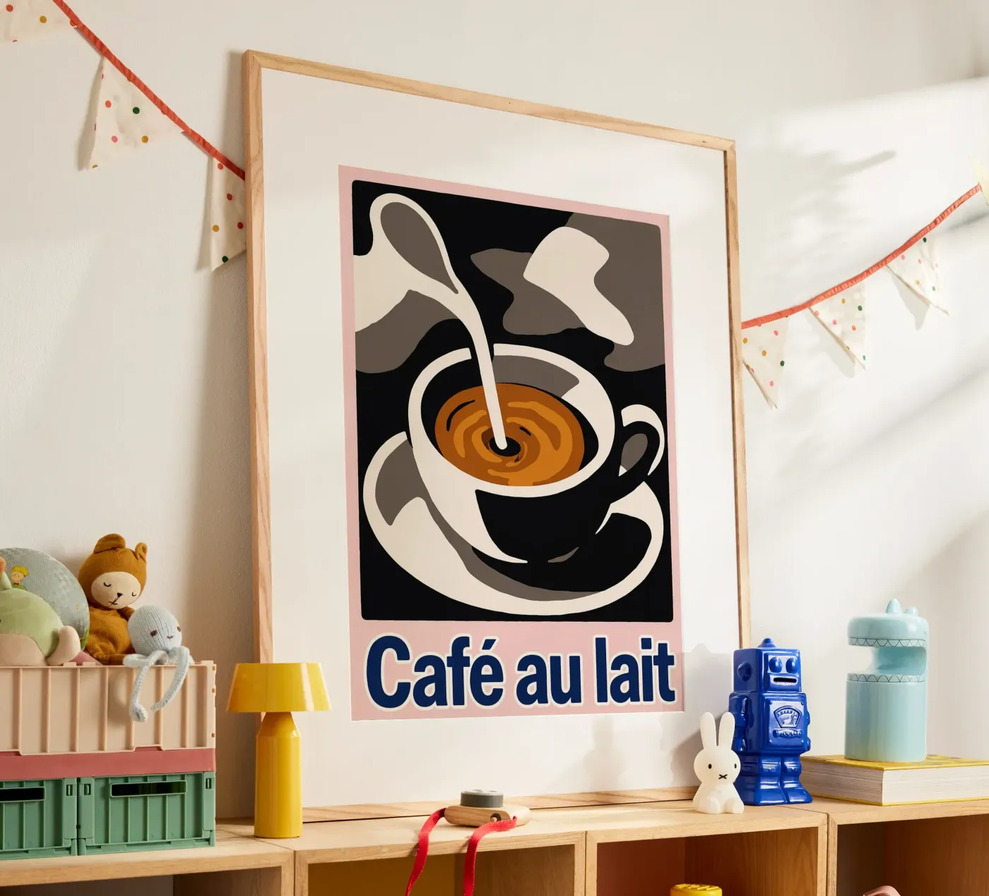 caffè con latte poster da onerules