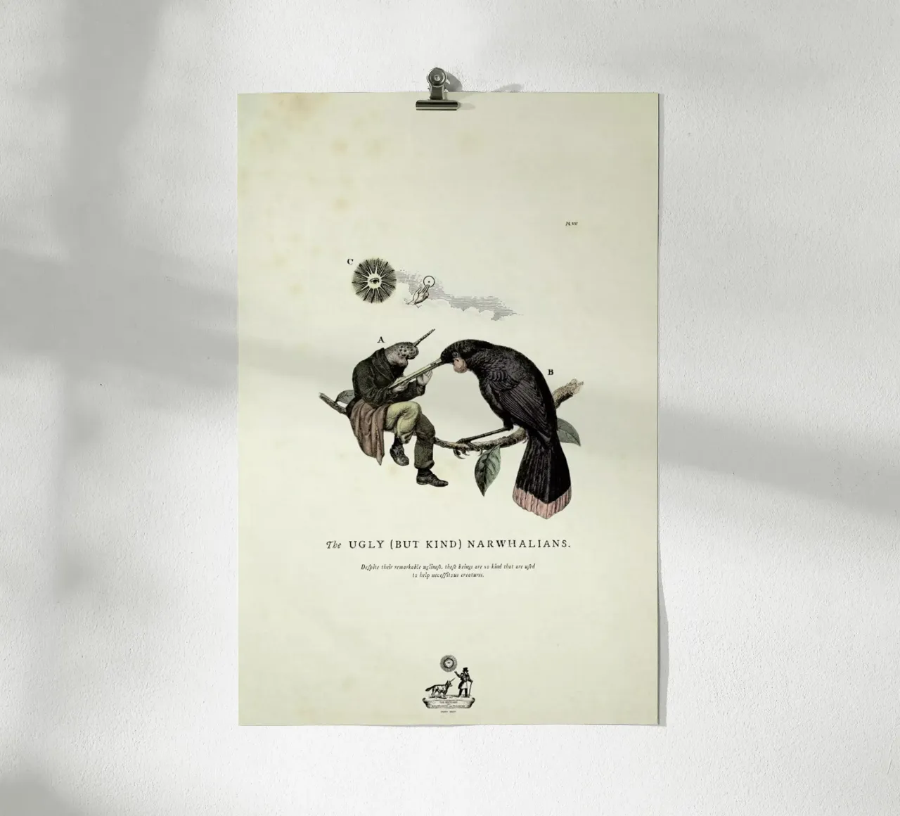 The kind narwhalians carta hahnemühle da Matteo Morelli
