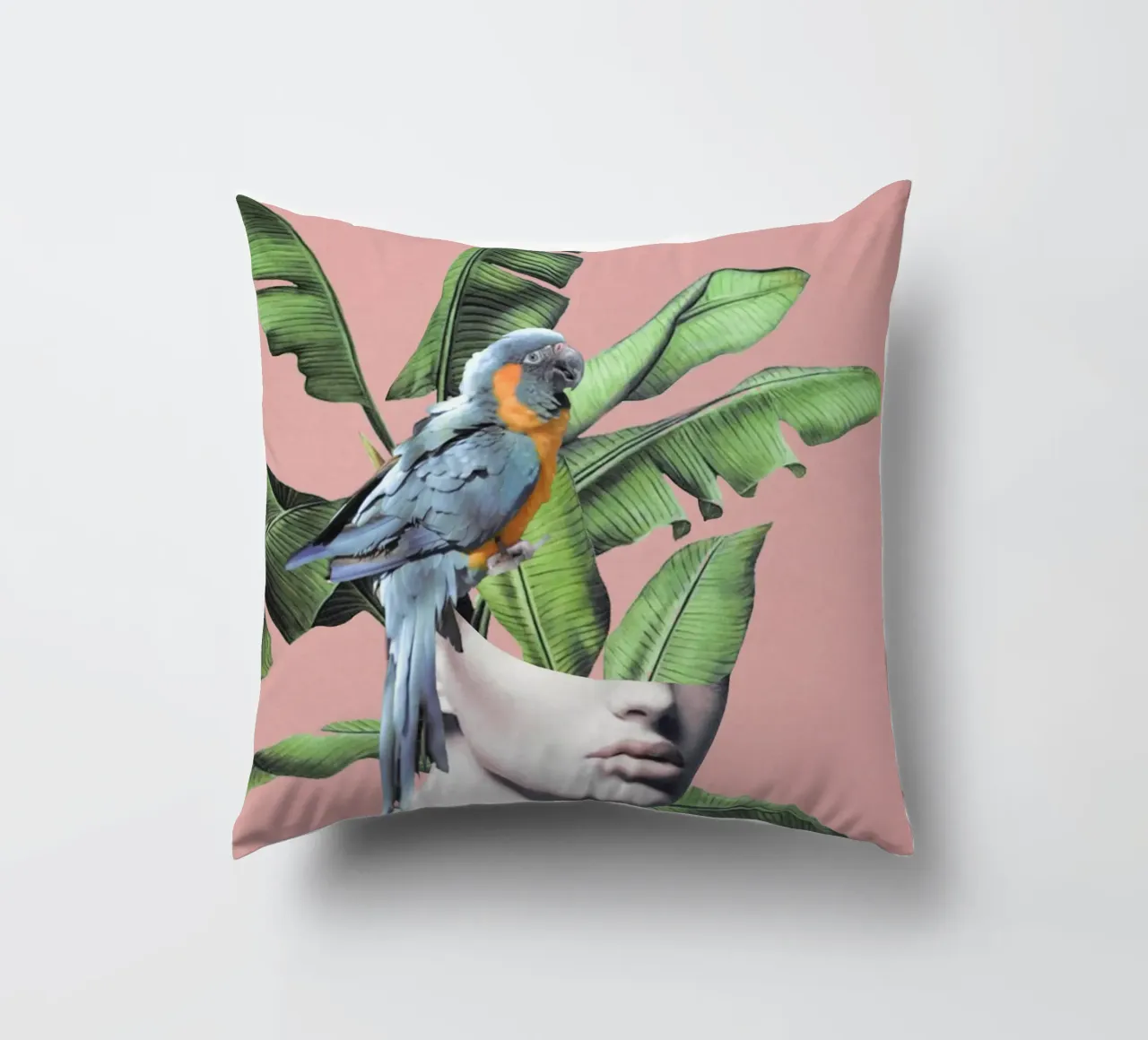 Ragazza tropicale 2 cuscino da dada22