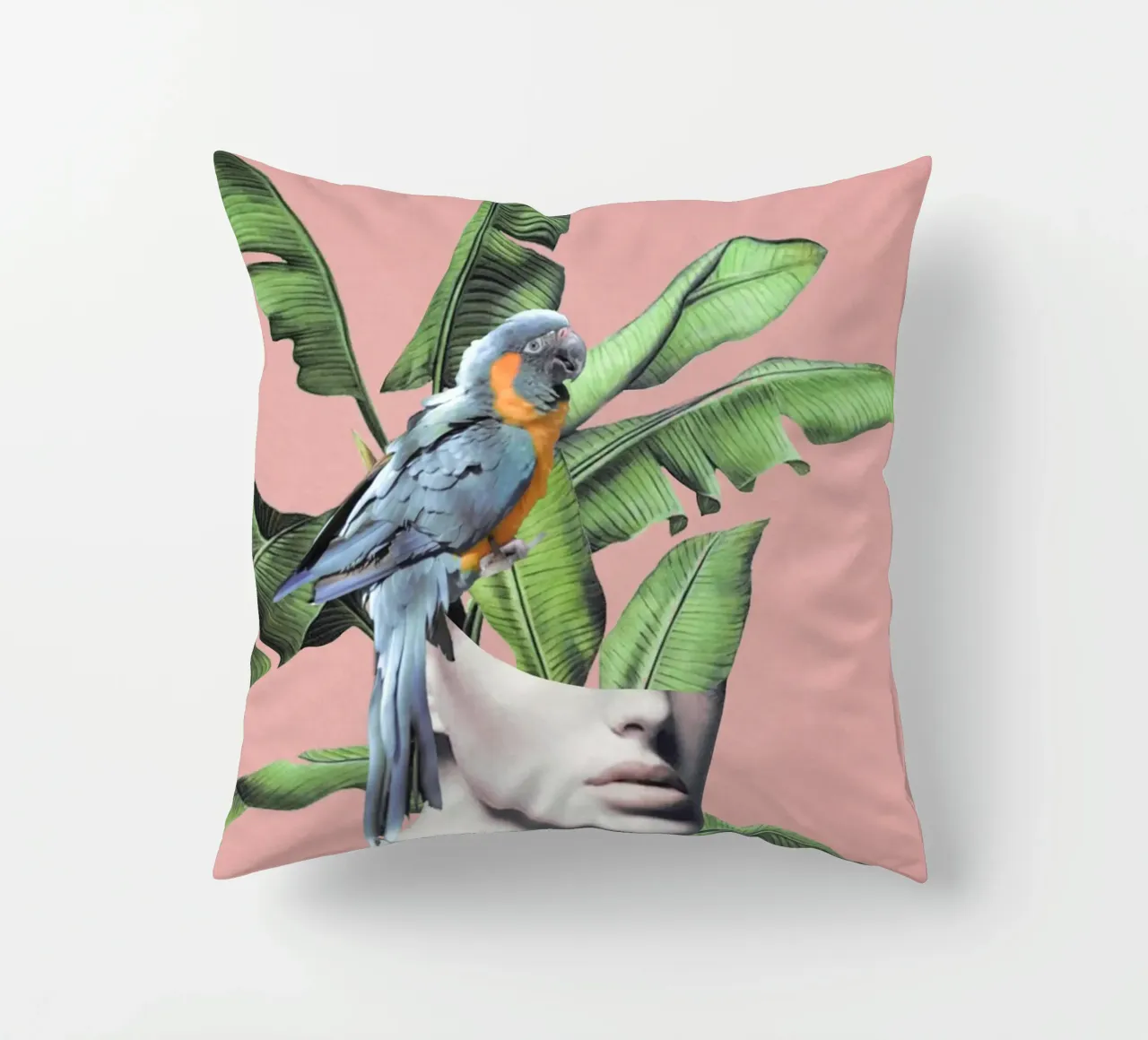 Ragazza tropicale 2 cuscino da dada22