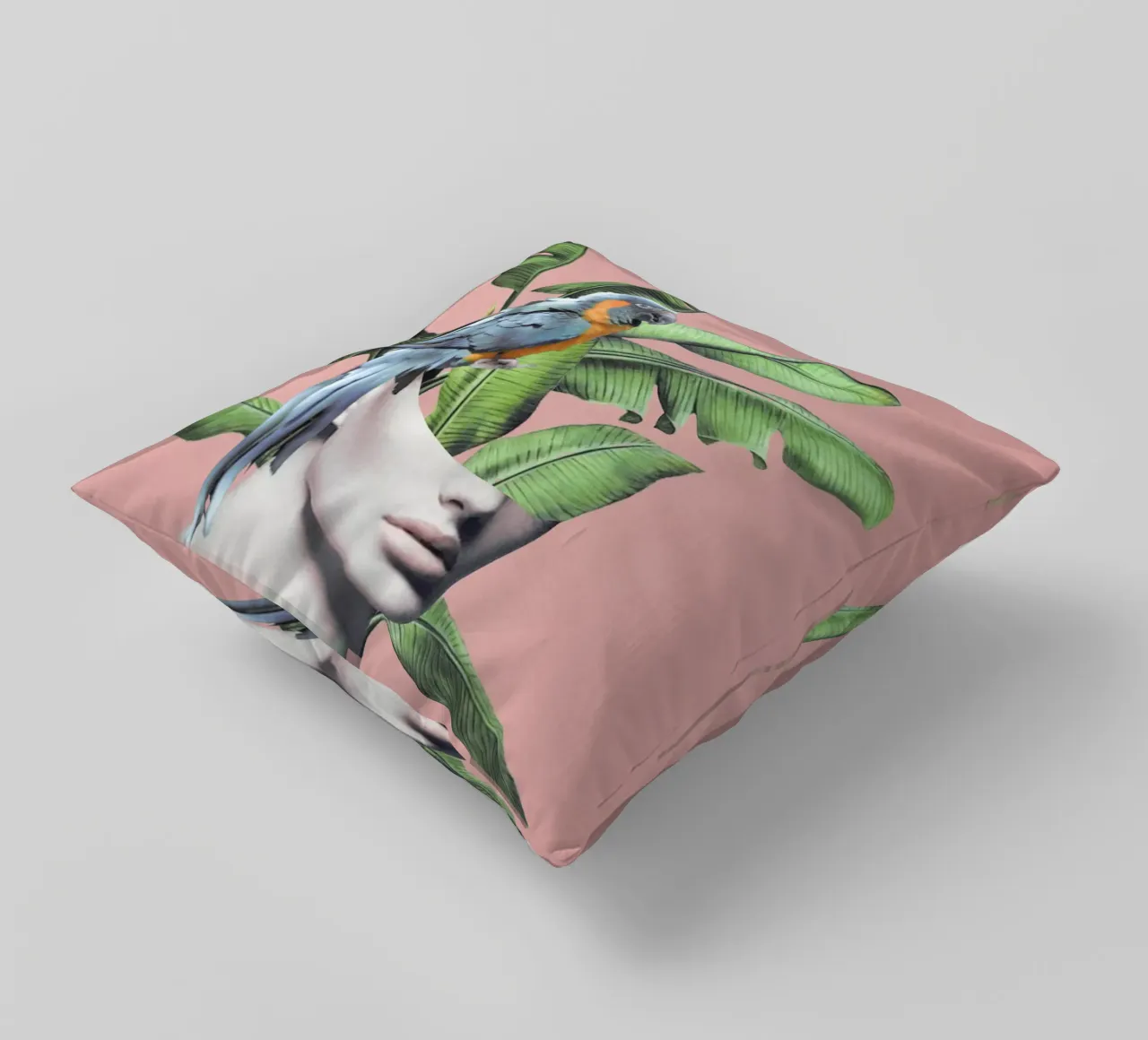 Ragazza tropicale 2 cuscino da dada22