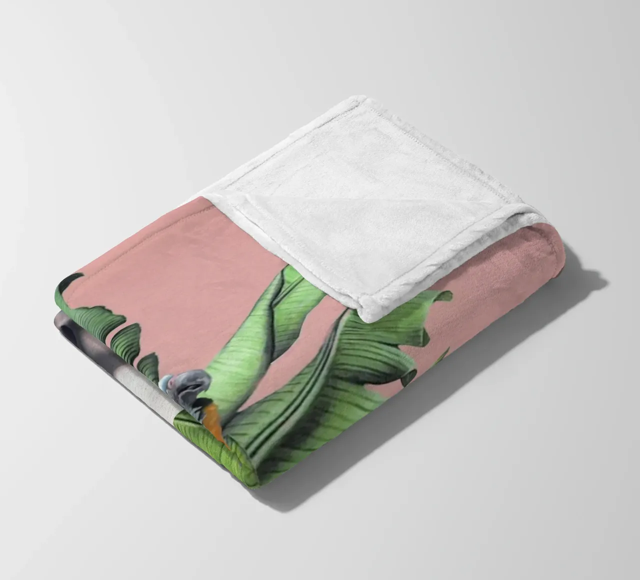 Ragazza tropicale 2 coperta in pile da dada22