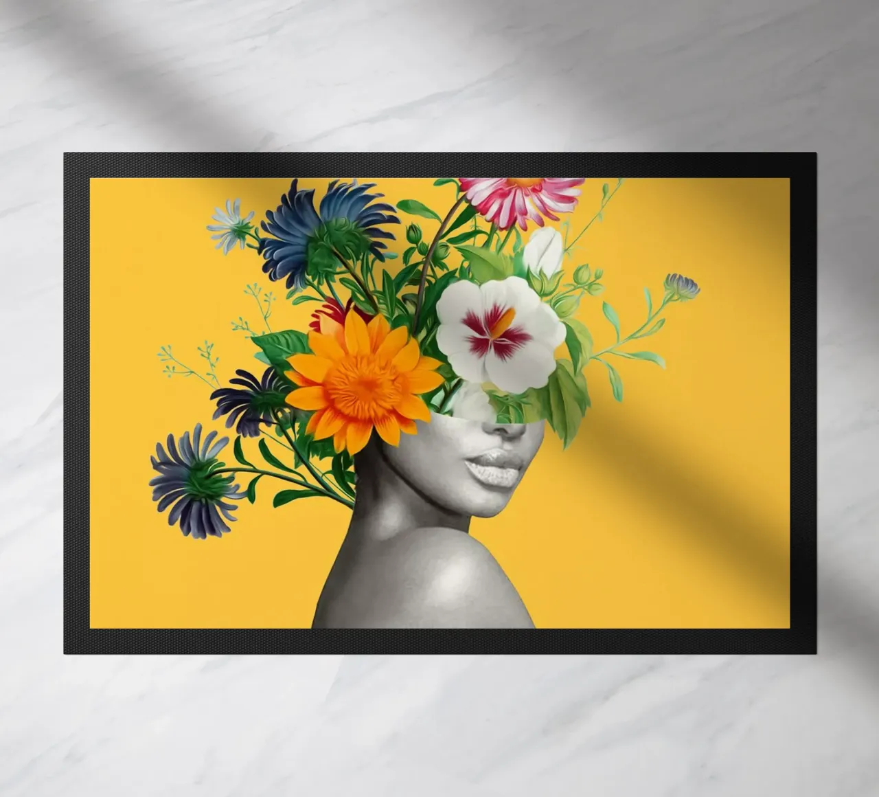 Bloom 5 doormat by dada22