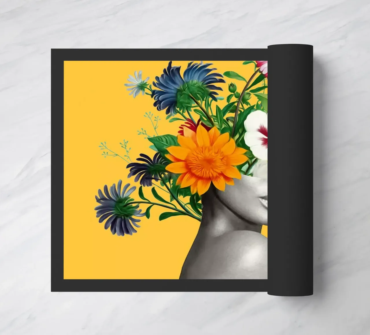 Bloom 5 doormat by dada22