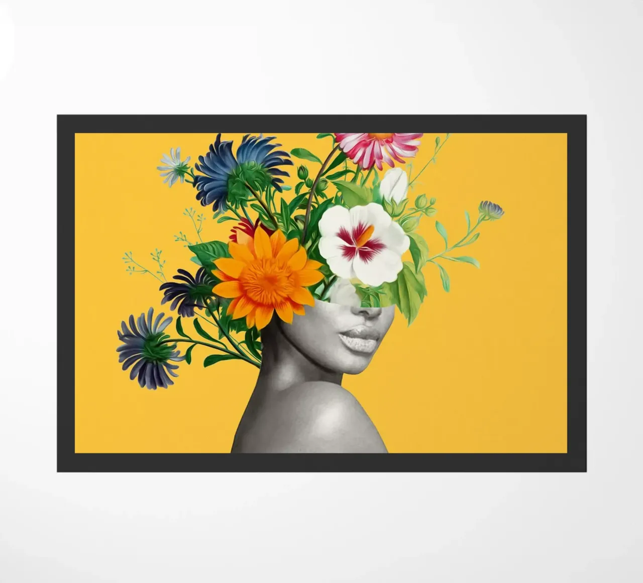 Bloom 5 doormat by dada22