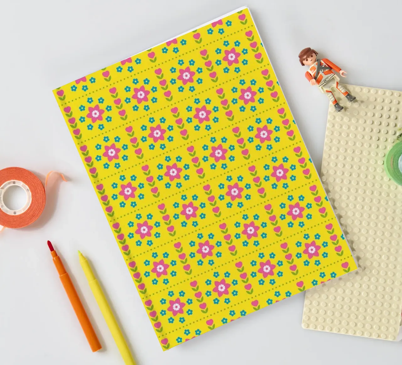 Pattern 06 notebook by Looks n Brains