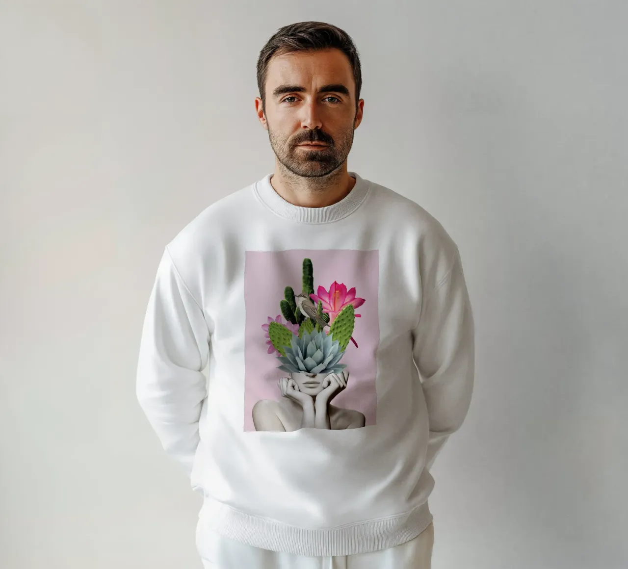 Signora dei cactus felpa da dada22