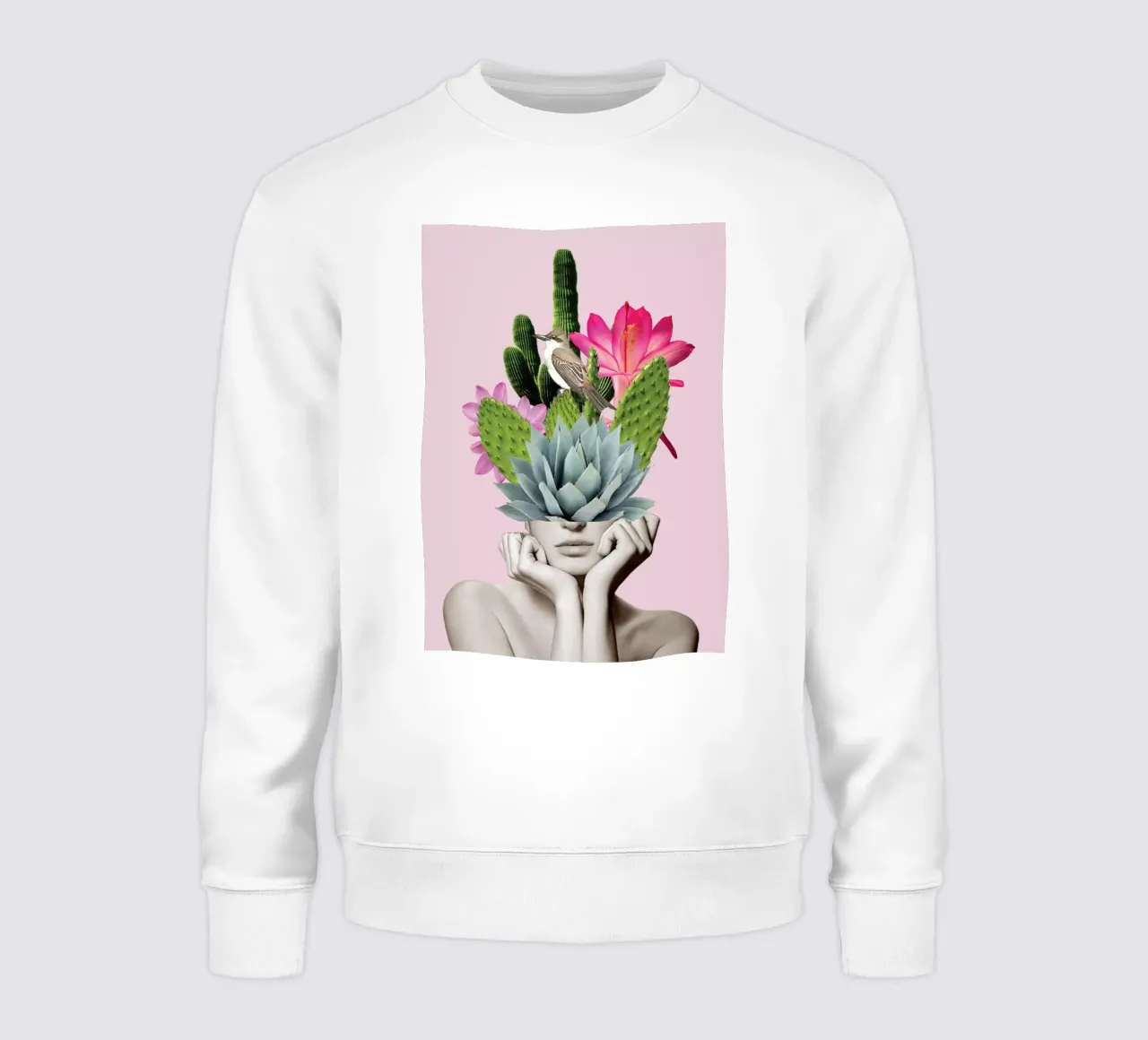 Signora dei cactus felpa da dada22