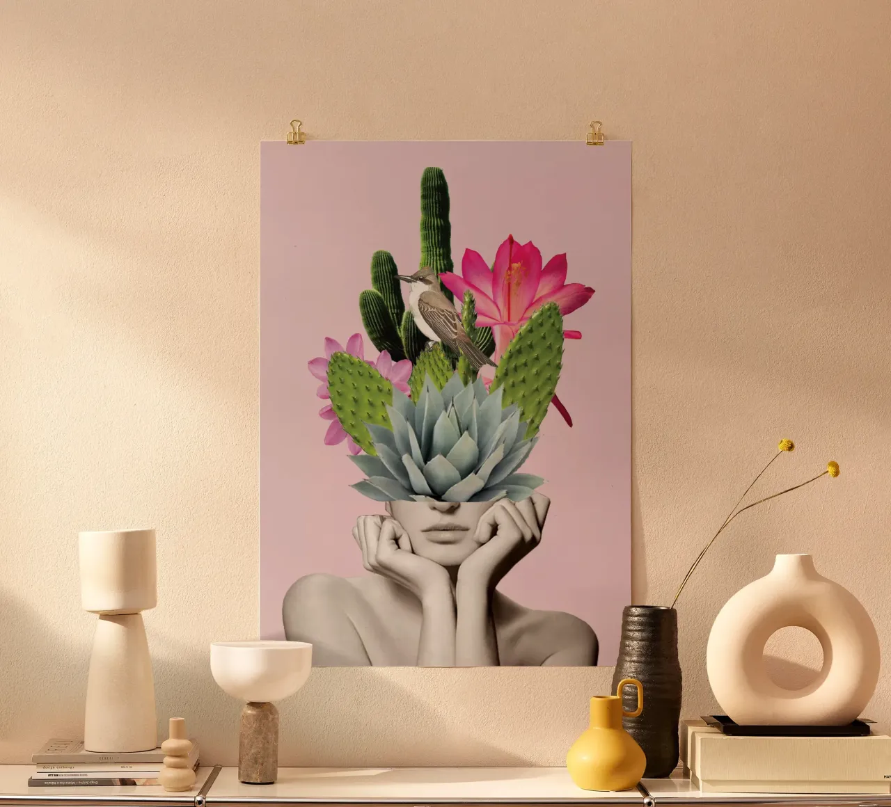 Signora dei cactus poster da dada22