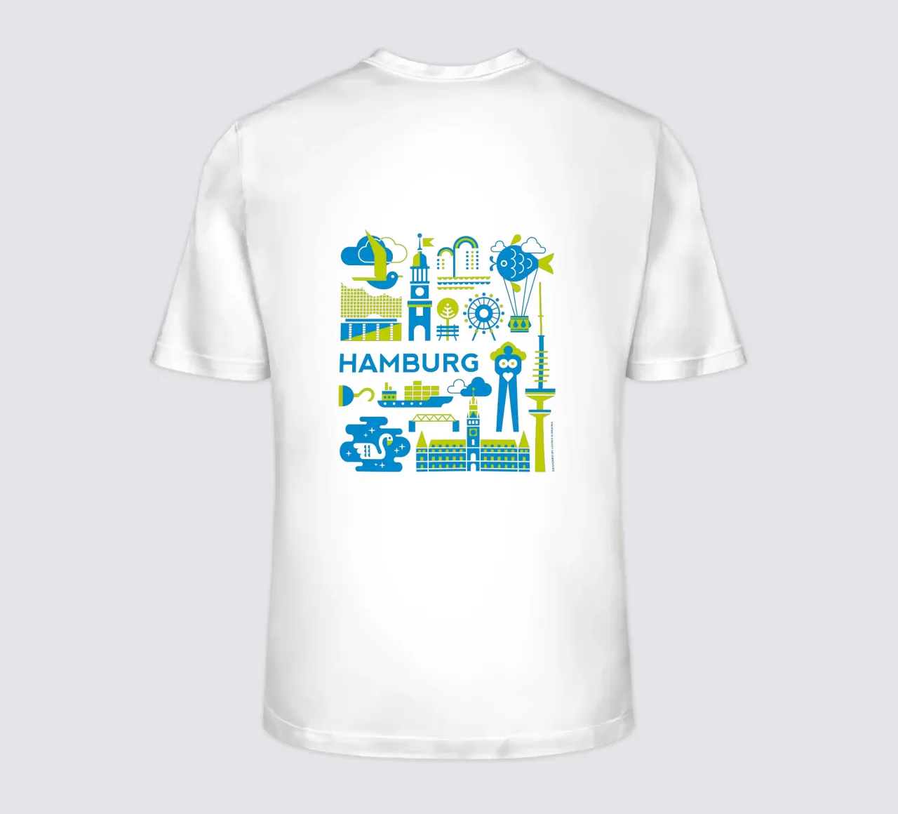 Metropolen - Hamburg T-Shirt von Looks n Brains