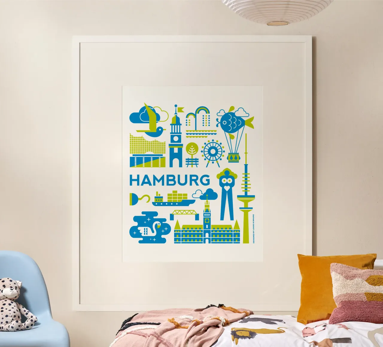Metropolises - Hamburg hahnemühle by Looks n Brains