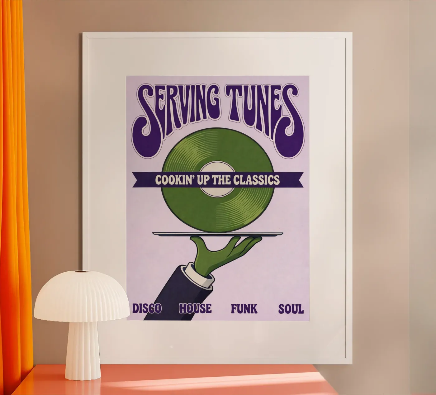 serving tunes poster by onerules
