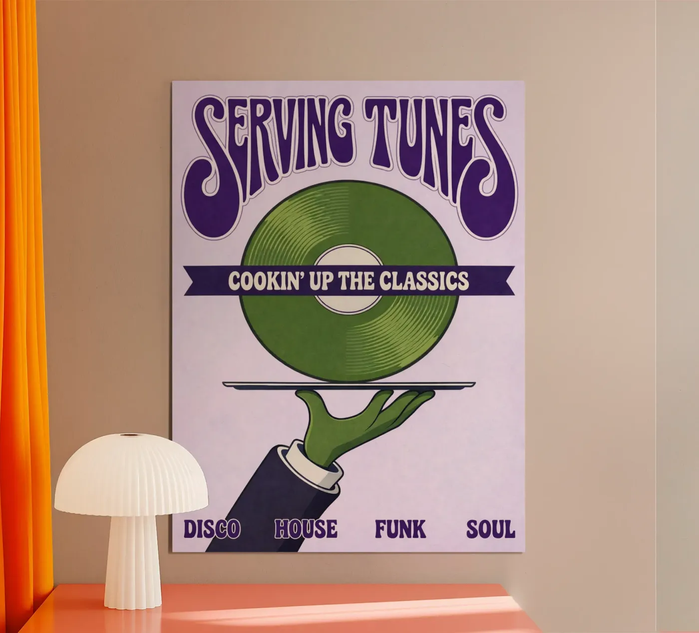 serving tunes poster by onerules