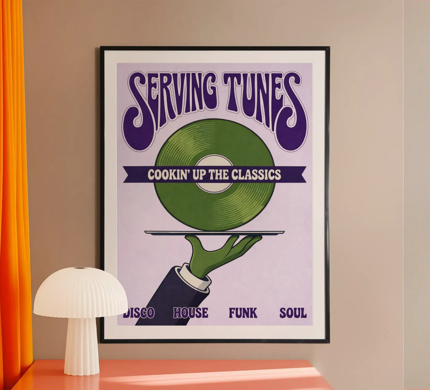 serving tunes poster by onerules